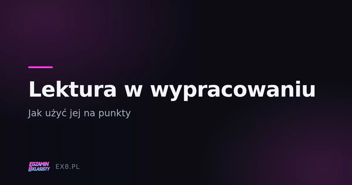 Stos lektur obowiązkowych dla klas siódmej i ósmej z zakładkami