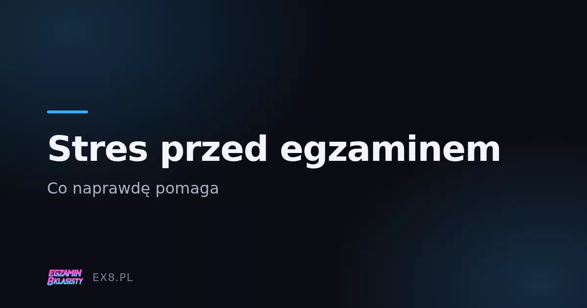 Ósmoklasistka odpoczywa przed egzaminem, odkładając notatki na bok